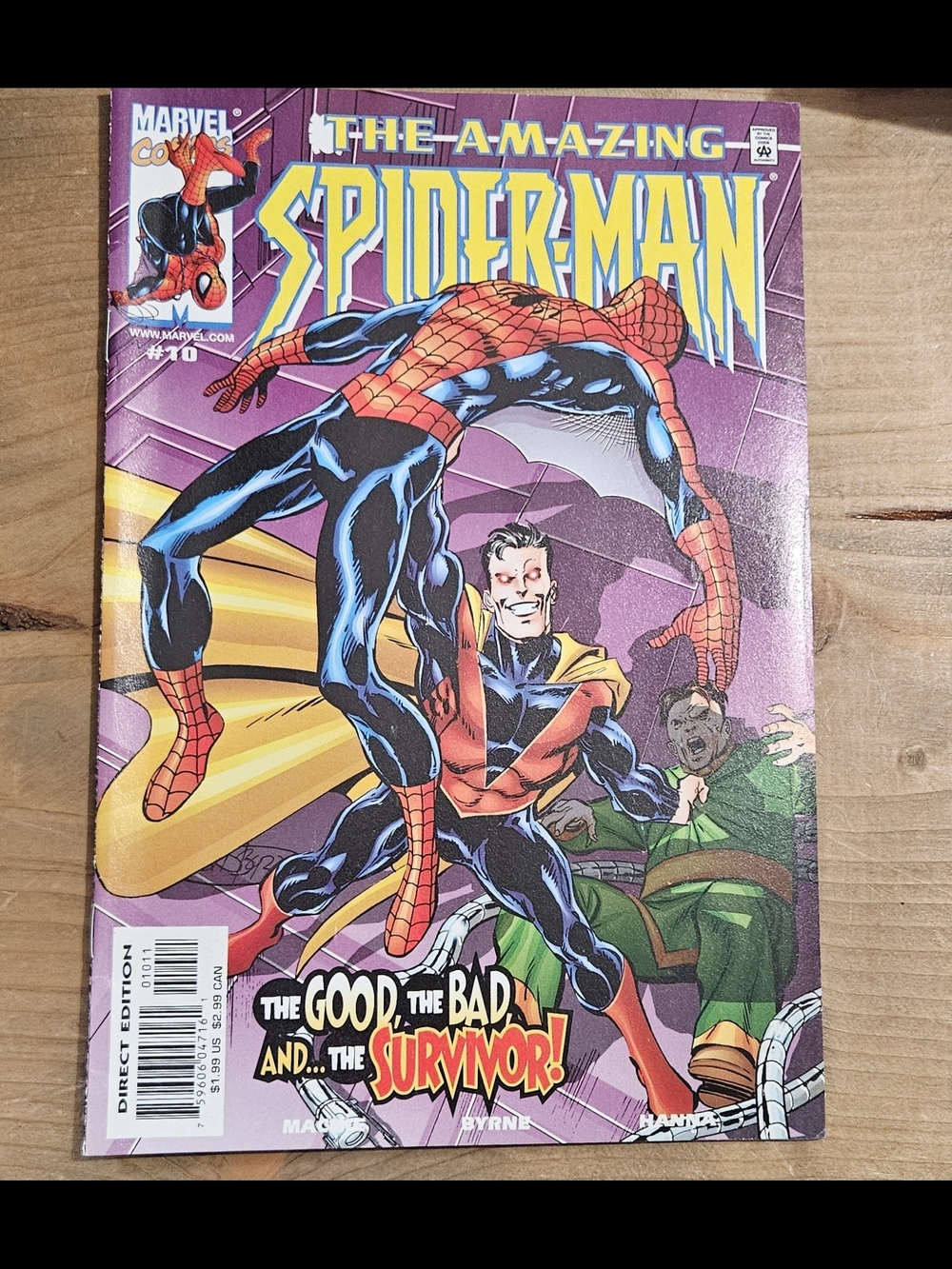 Amazing Spider-Man #10  1999 Marvel Comics, Survivor   Raw 9.6-9.8